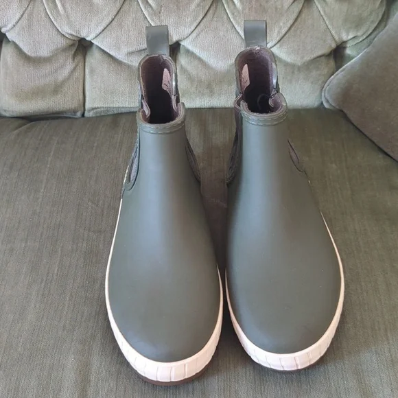 Sperry Torrent Chelsea Rain Boots Green - Picture 3 of 8